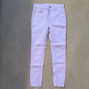 Rag & Bone Lilac Skinny Jeans